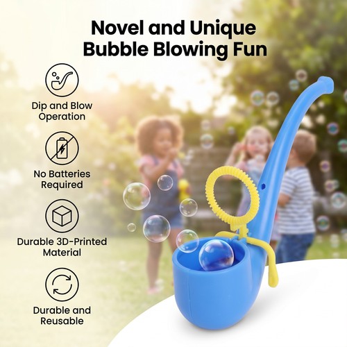 Soap bubble pipe portable - bubble,