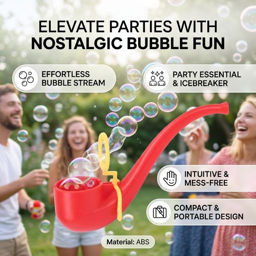 Soap bubble pipe - vintage, style