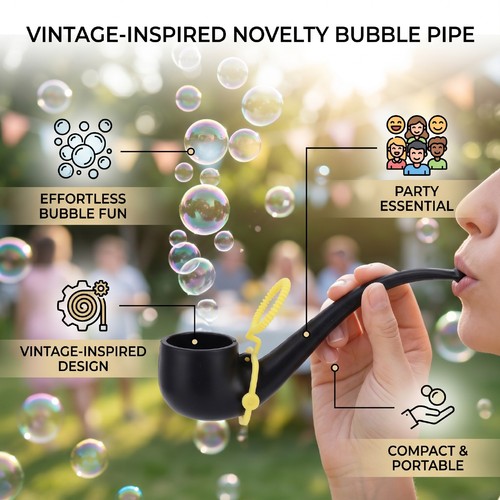 Soap bubble pipe vintage style - bubble,
